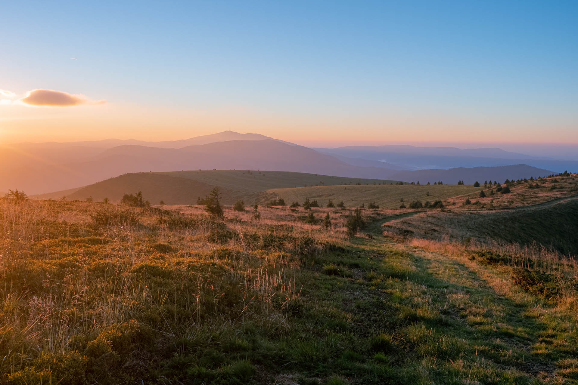 Veľký Bok z Polomky (Nízke Tatry)