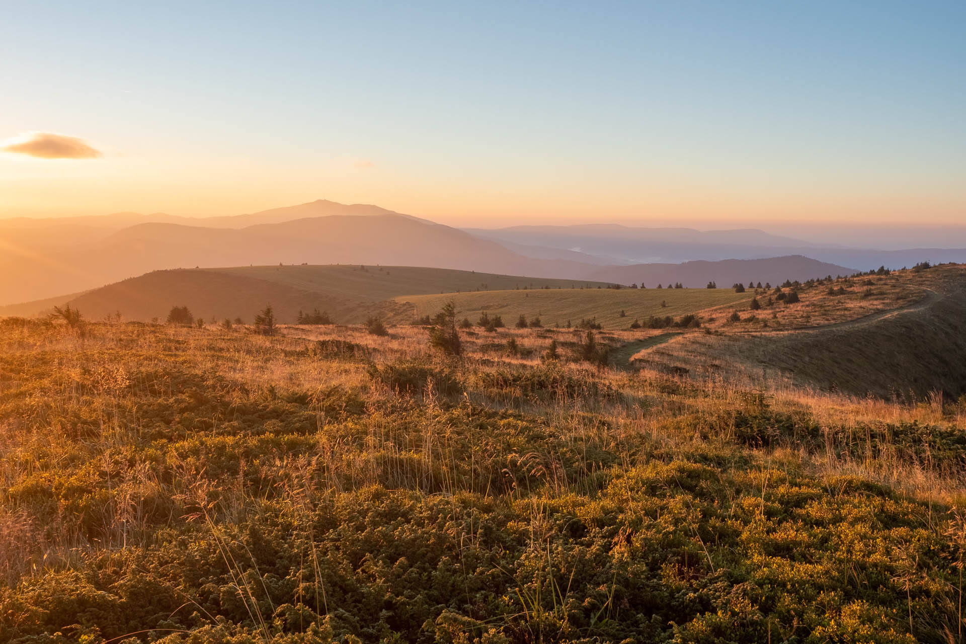 Veľký Bok z Polomky (Nízke Tatry)