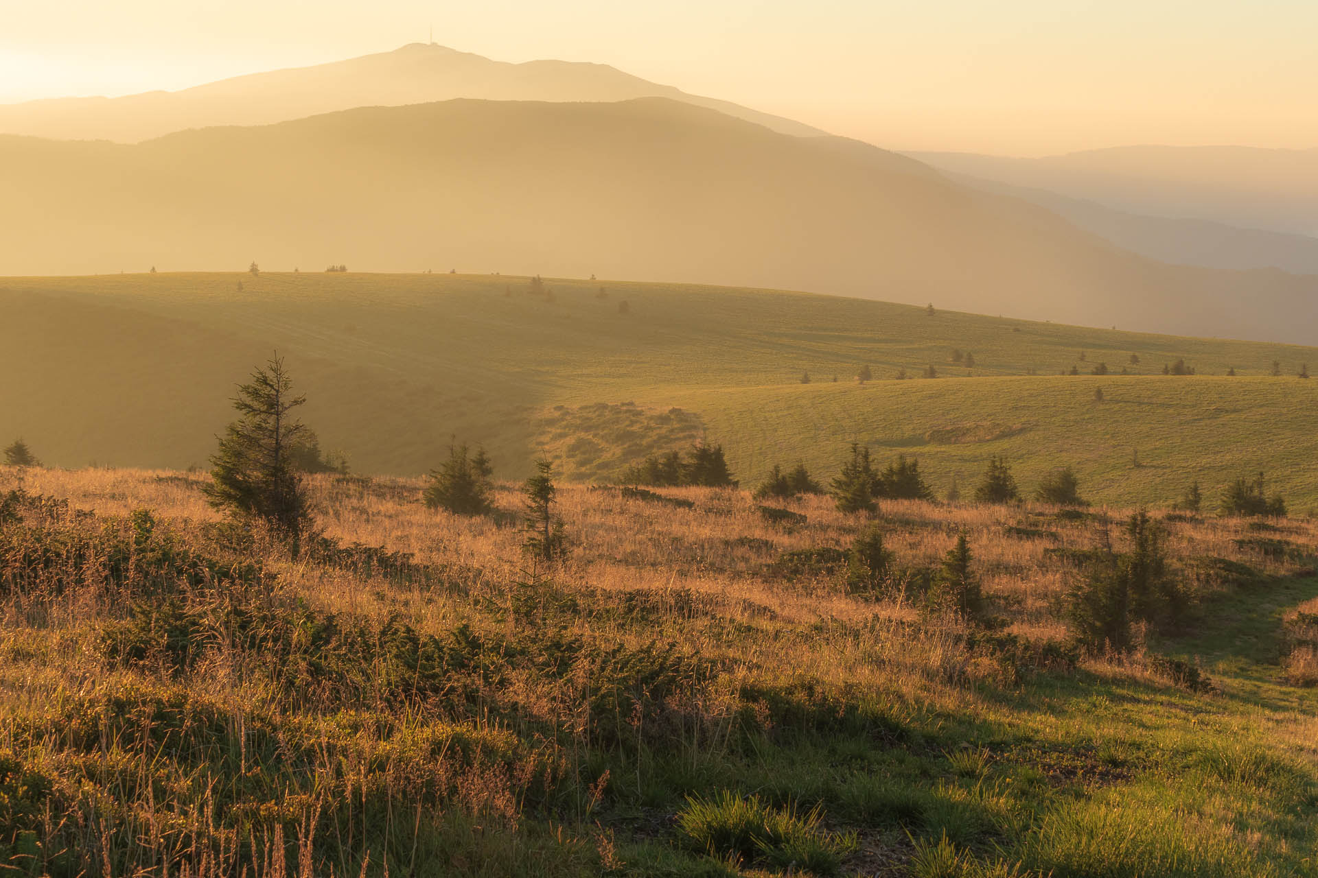 Veľký Bok z Polomky (Nízke Tatry)