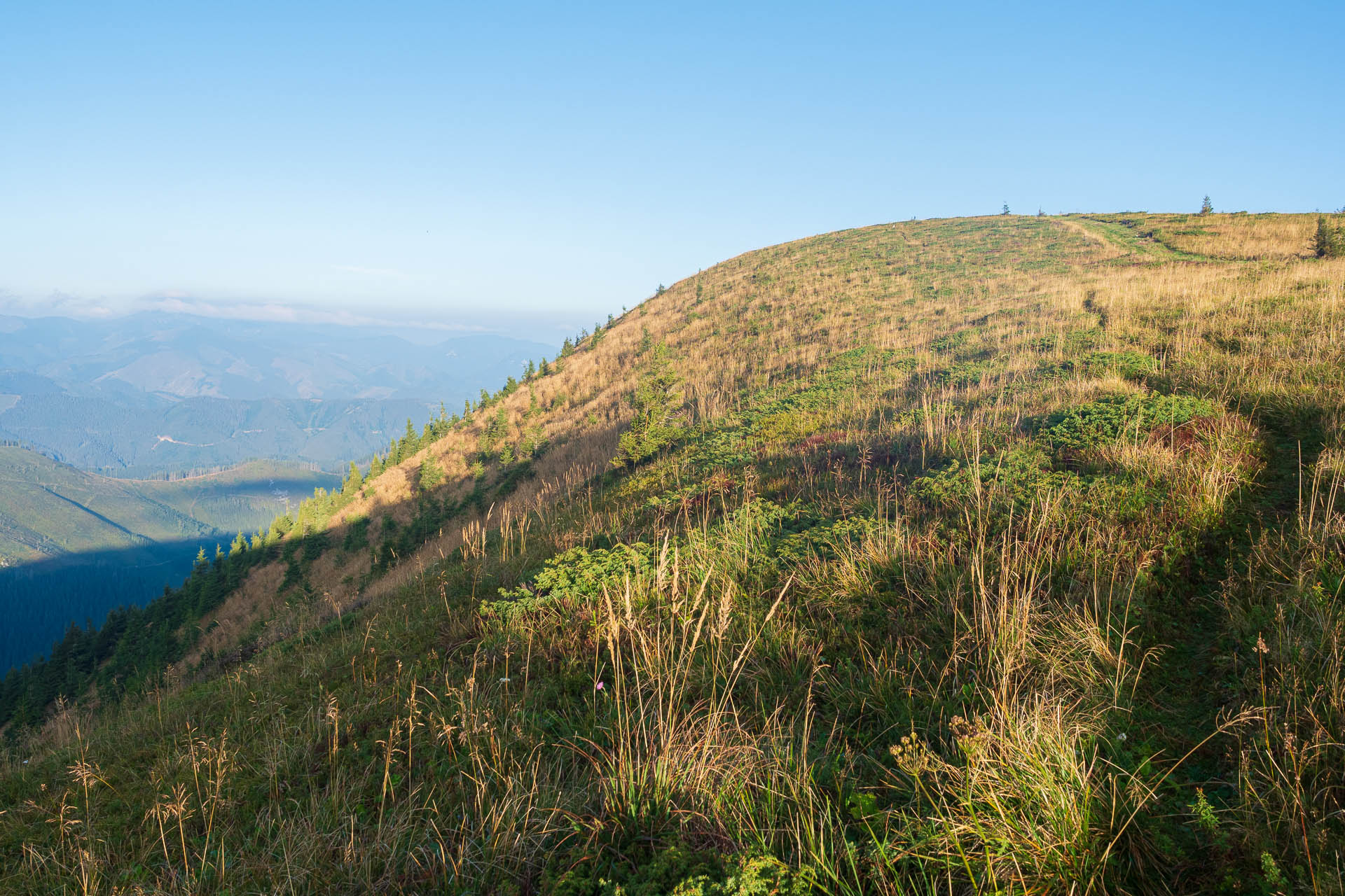 Veľký Bok z Polomky (Nízke Tatry)