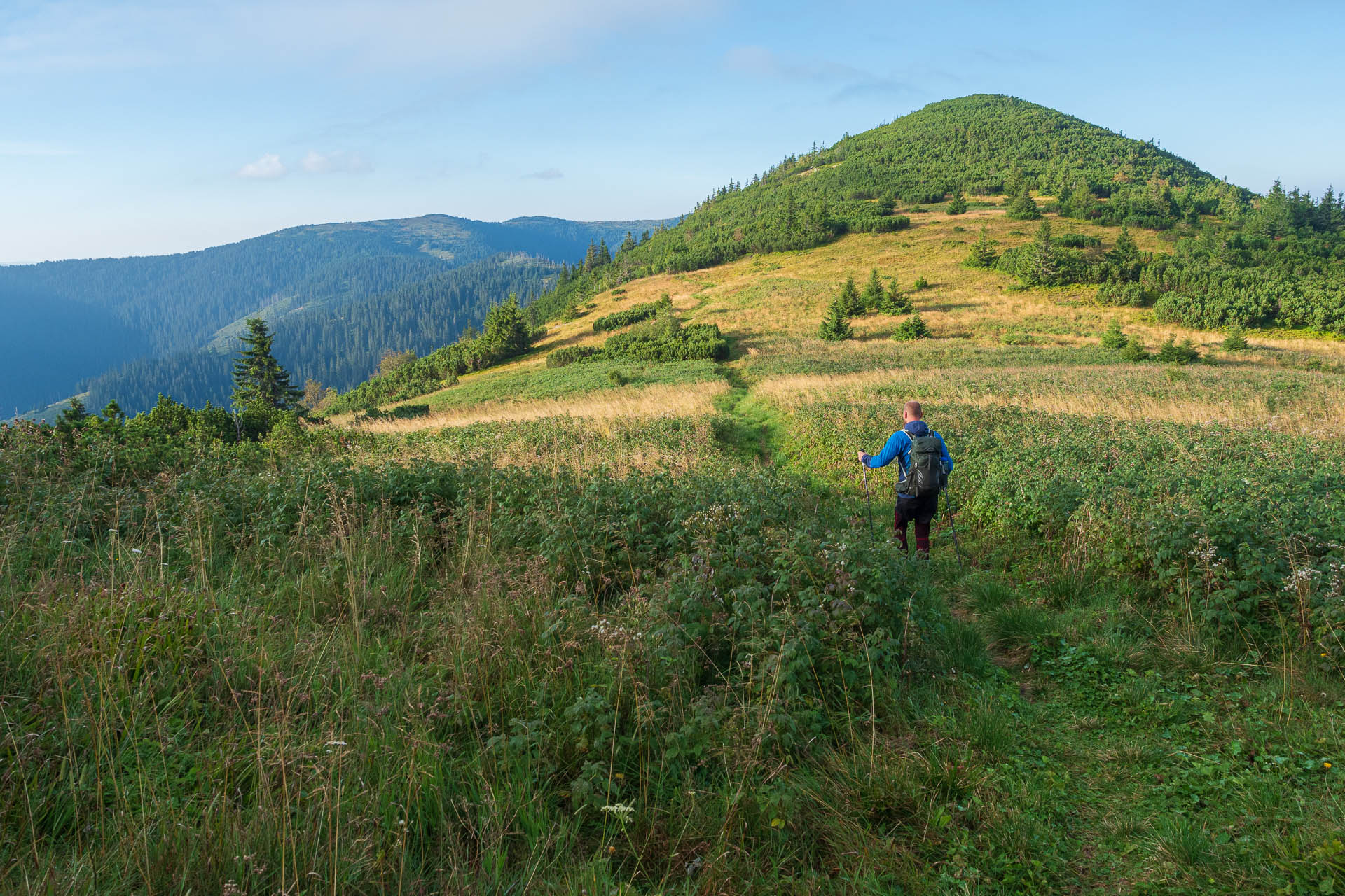 Veľký Bok z Polomky (Nízke Tatry)