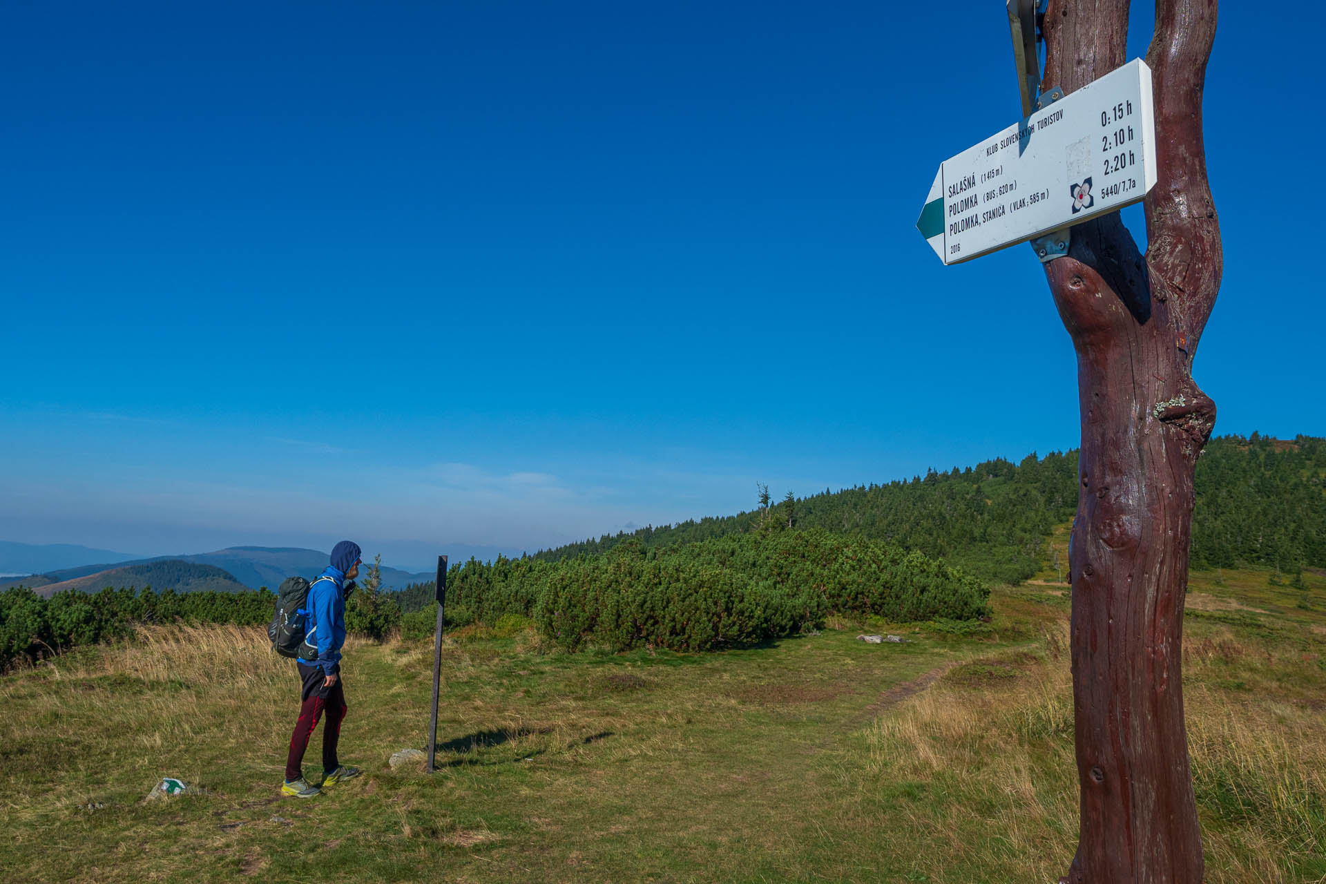 Veľký Bok z Polomky (Nízke Tatry)