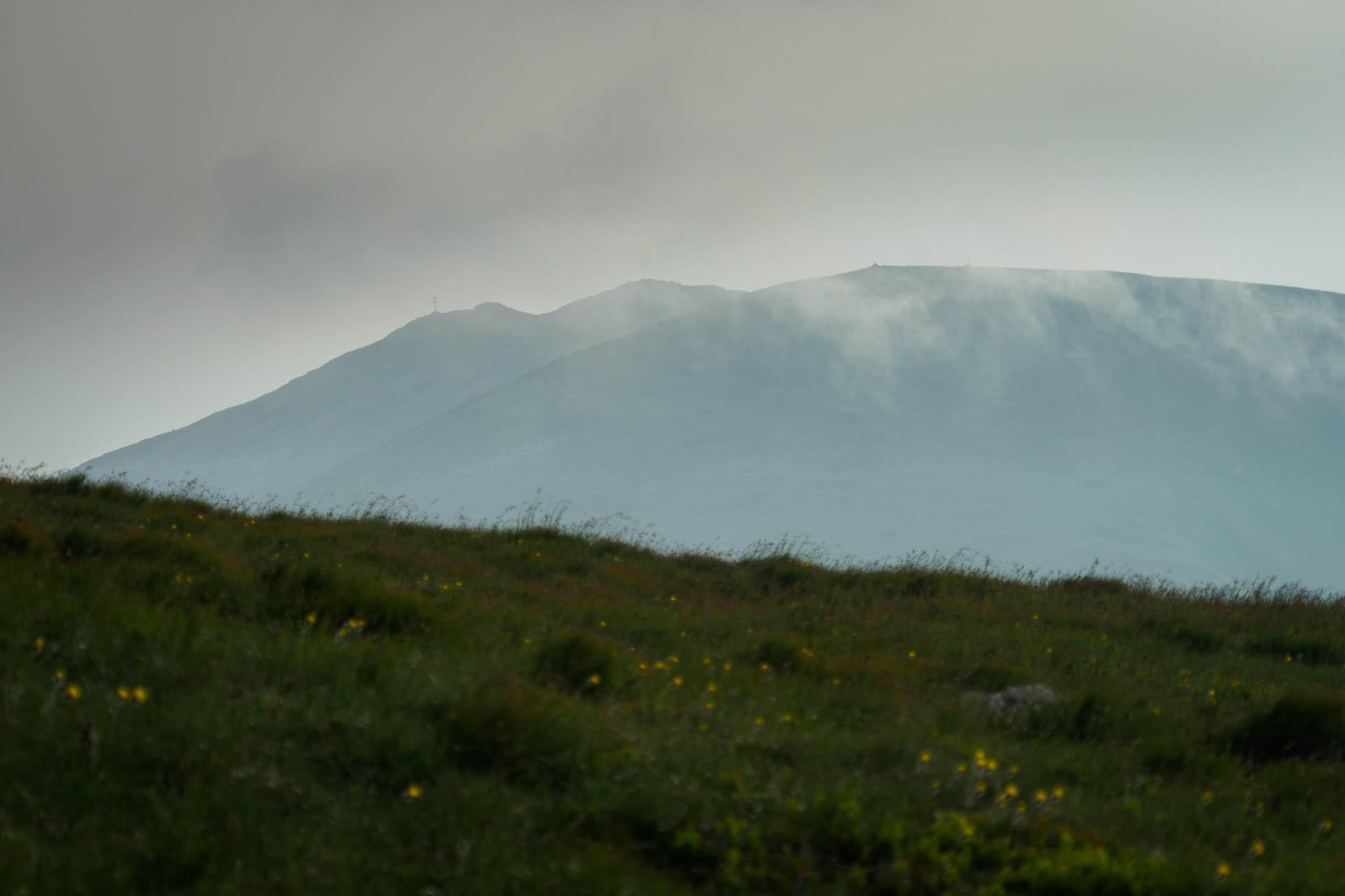 Kráľova hoľa z Liptovskej Tepličky (Nízke Tatry)