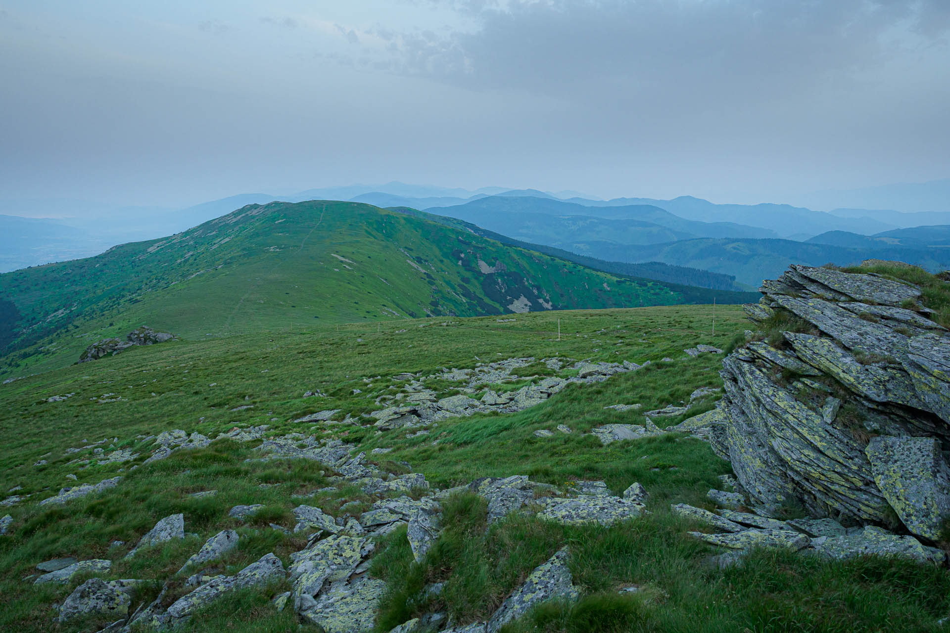 Kráľova hoľa z Liptovskej Tepličky (Nízke Tatry)