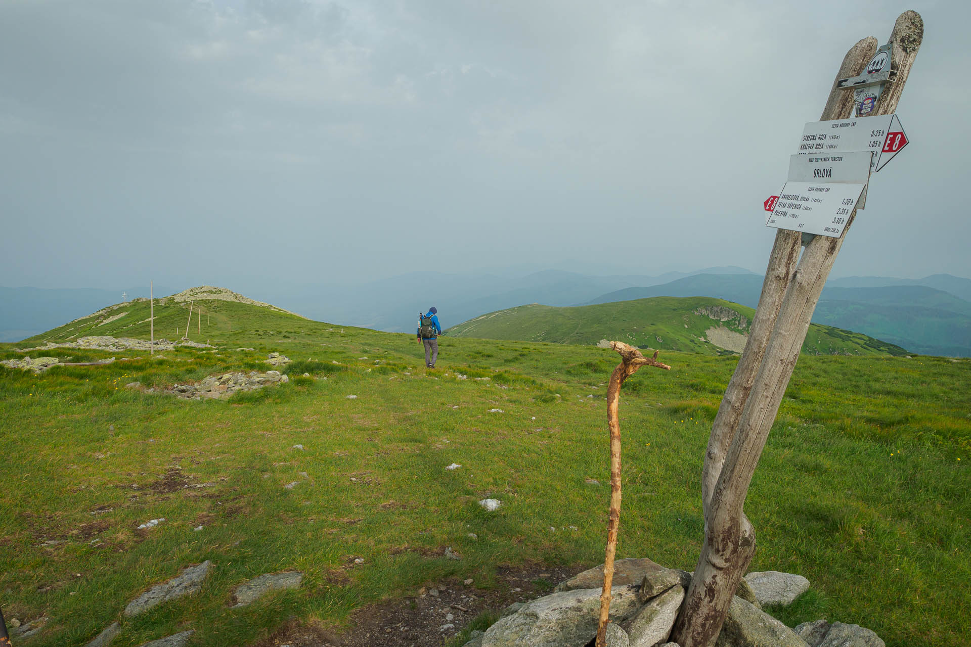 Kráľova hoľa z Liptovskej Tepličky (Nízke Tatry)