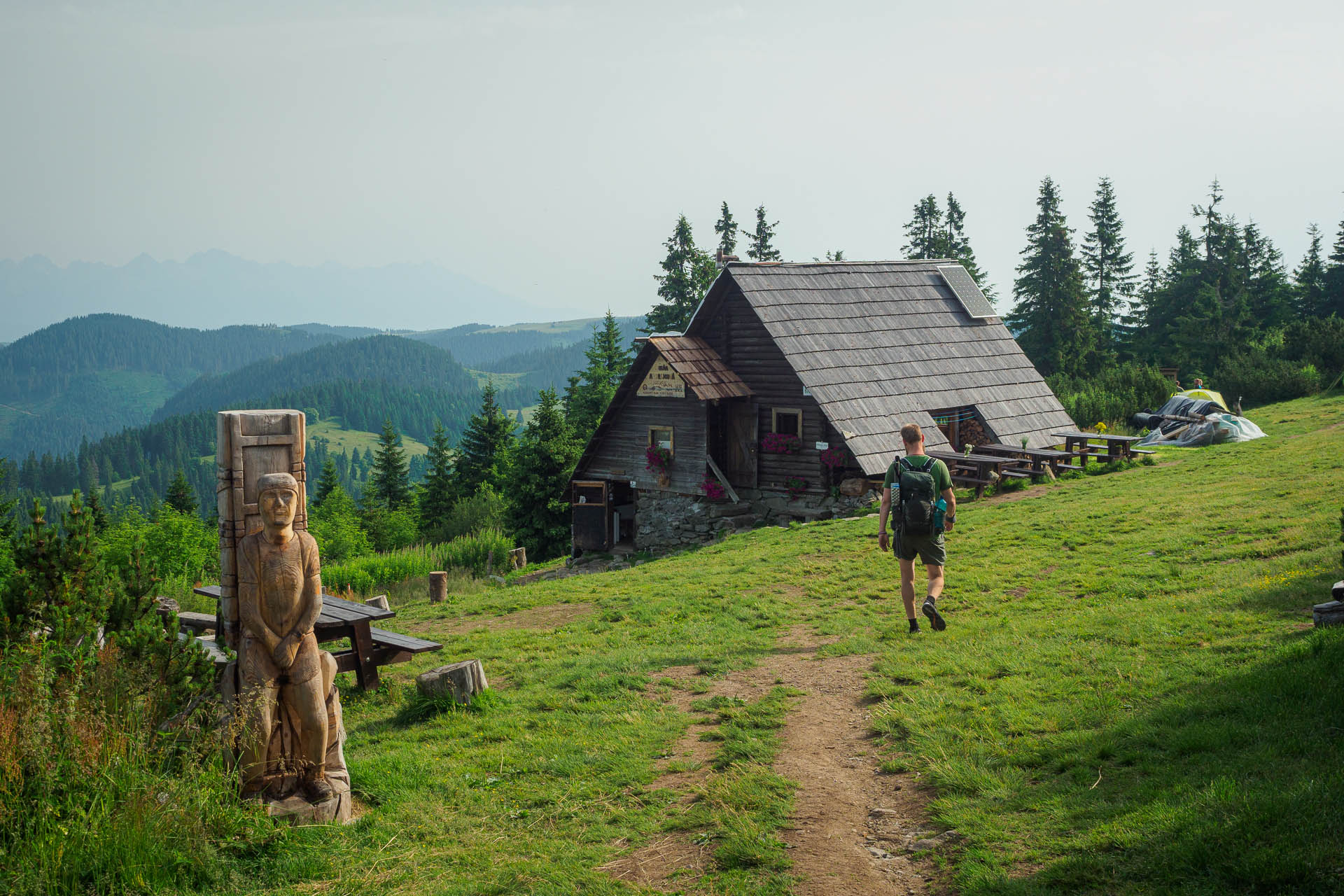 Kráľova hoľa z Liptovskej Tepličky (Nízke Tatry)