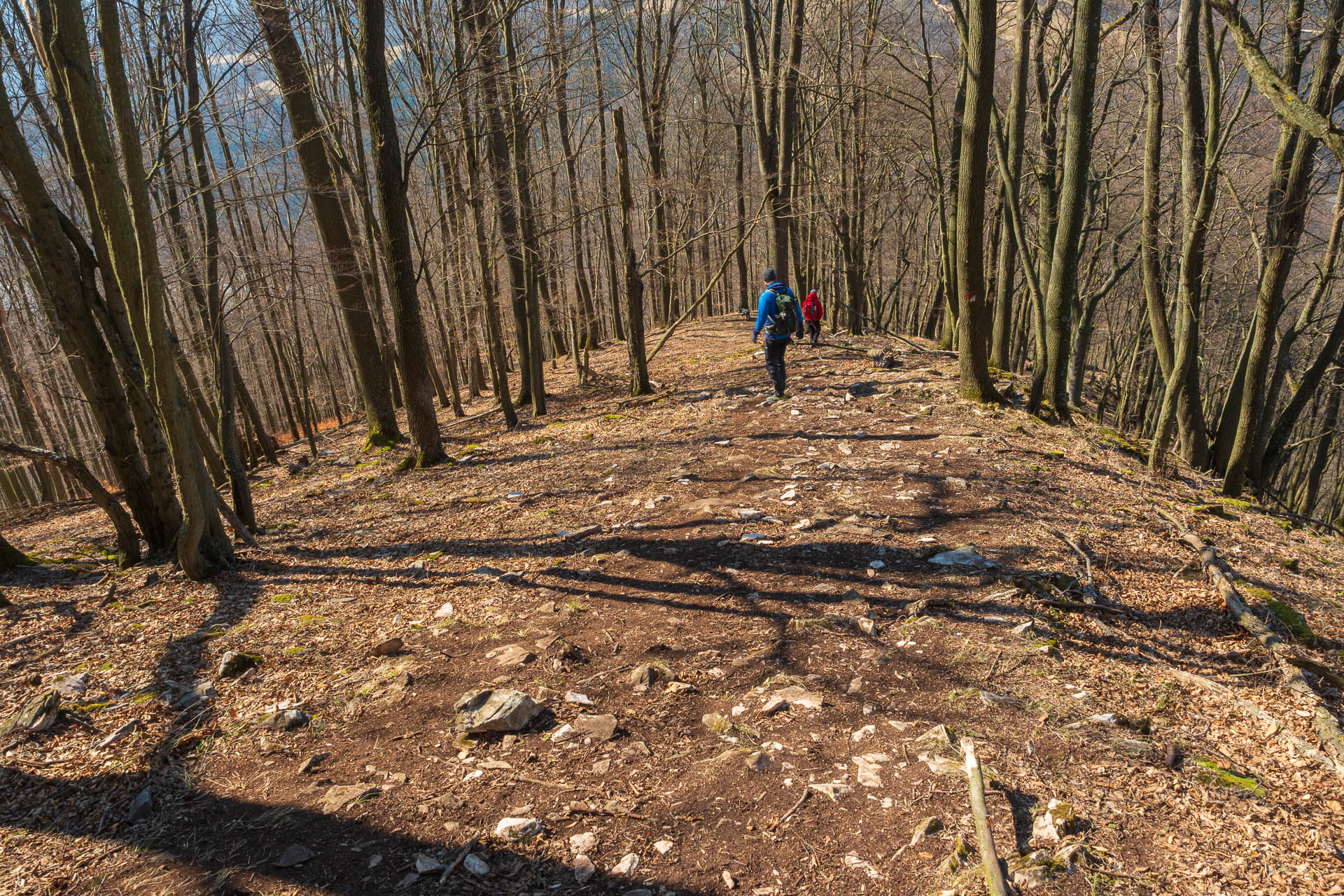 Sivec a Drienkova skala od Ružína (Čierna hora)