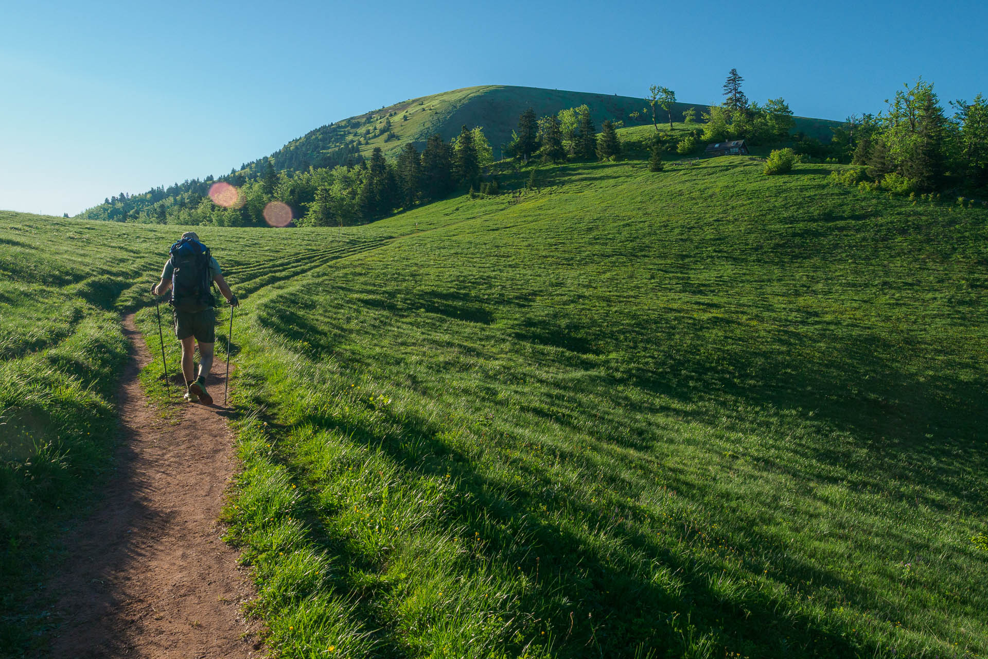 Z Chaty pod Borišovom na Rakytov (Veľká Fatra)