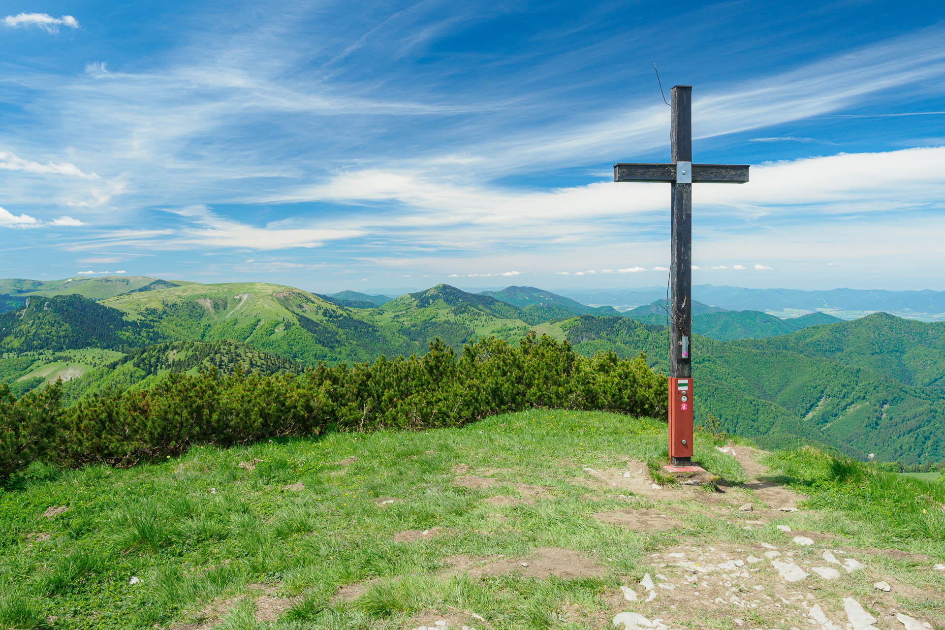 Z Chaty pod Borišovom na Rakytov (Veľká Fatra)