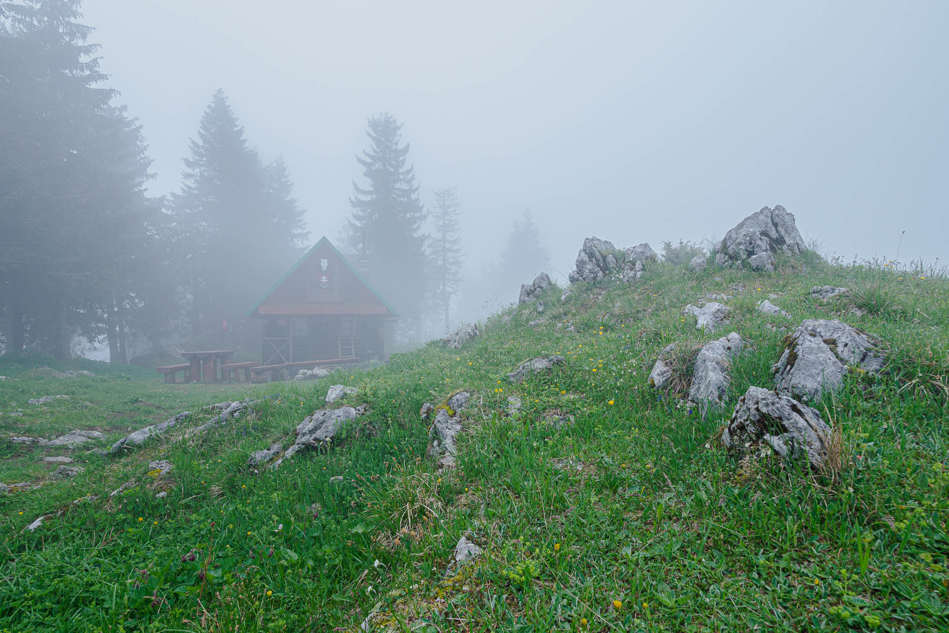 Zo Salaša pod Suchým vrchom cez Ploskú na Borišov (Veľká Fatra)