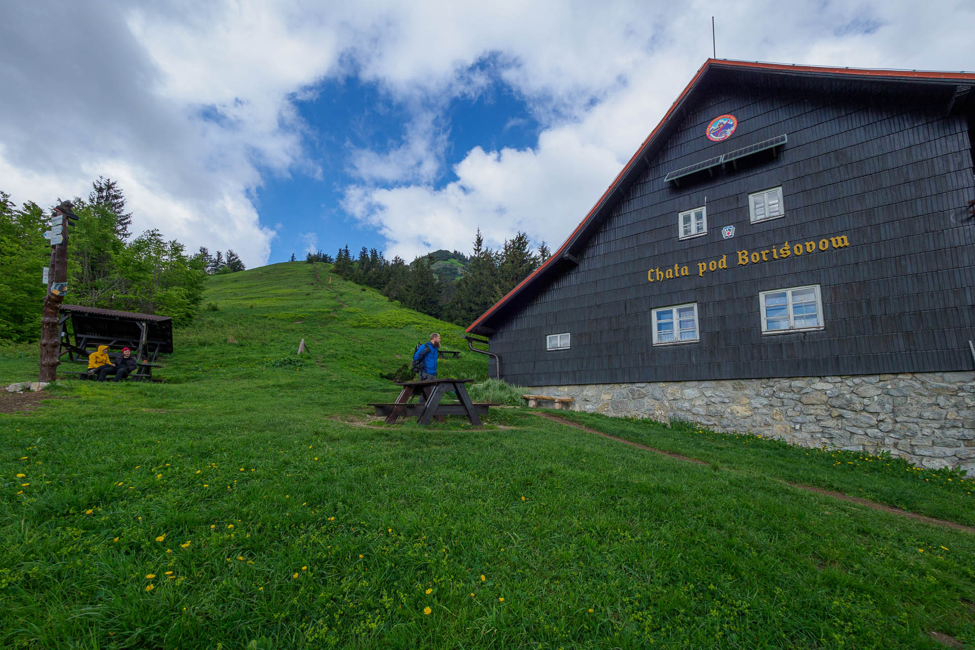 Zo Salaša pod Suchým vrchom cez Ploskú na Borišov (Veľká Fatra)