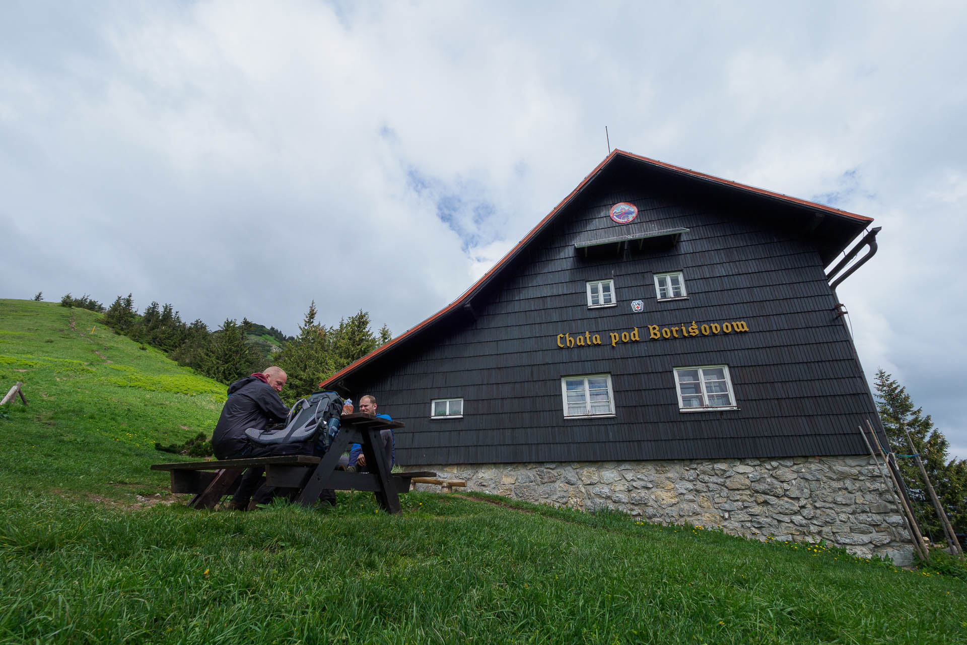 Zo Salaša pod Suchým vrchom cez Ploskú na Borišov (Veľká Fatra)