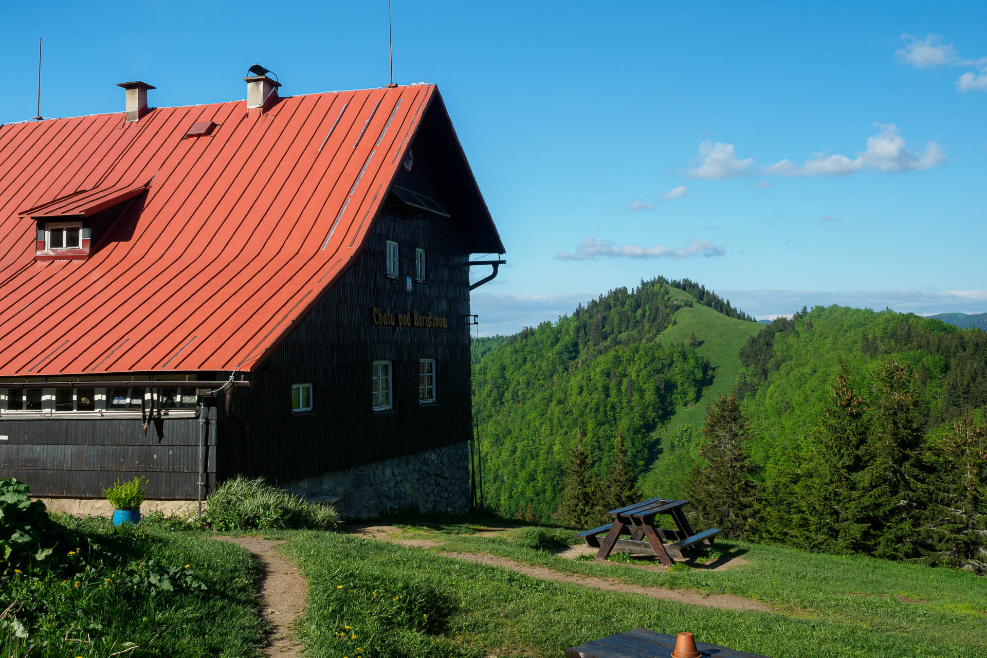 Zo Salaša pod Suchým vrchom cez Ploskú na Borišov (Veľká Fatra)