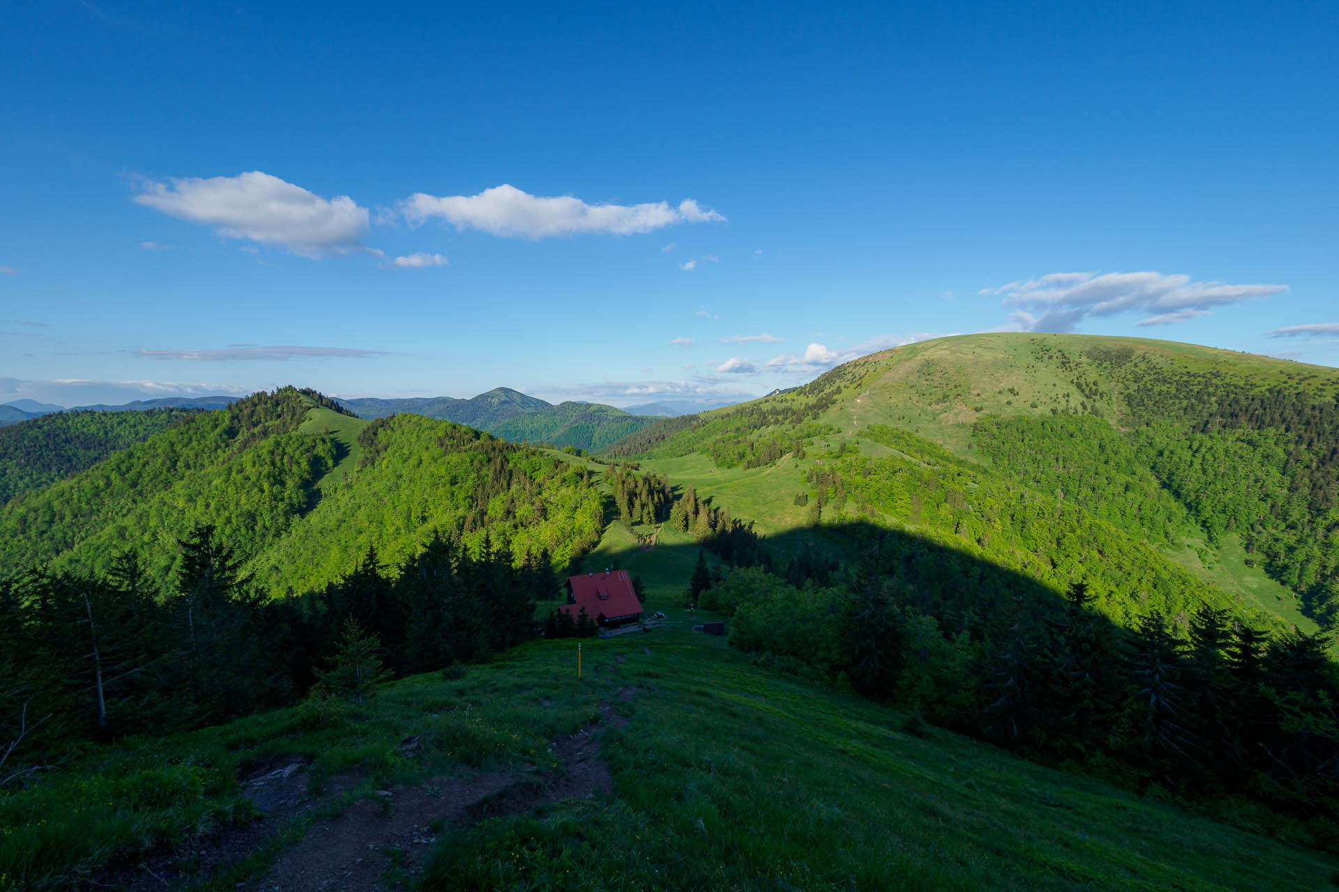 Zo Salaša pod Suchým vrchom cez Ploskú na Borišov (Veľká Fatra)