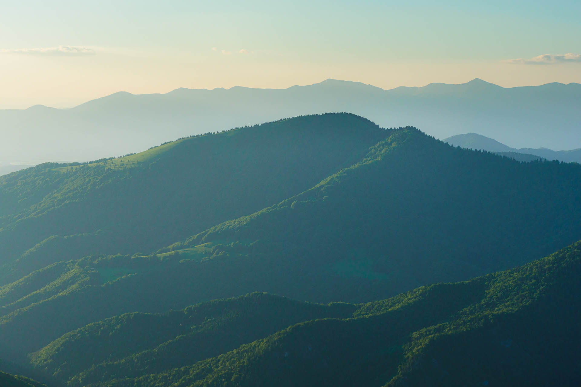 Zo Salaša pod Suchým vrchom cez Ploskú na Borišov (Veľká Fatra)