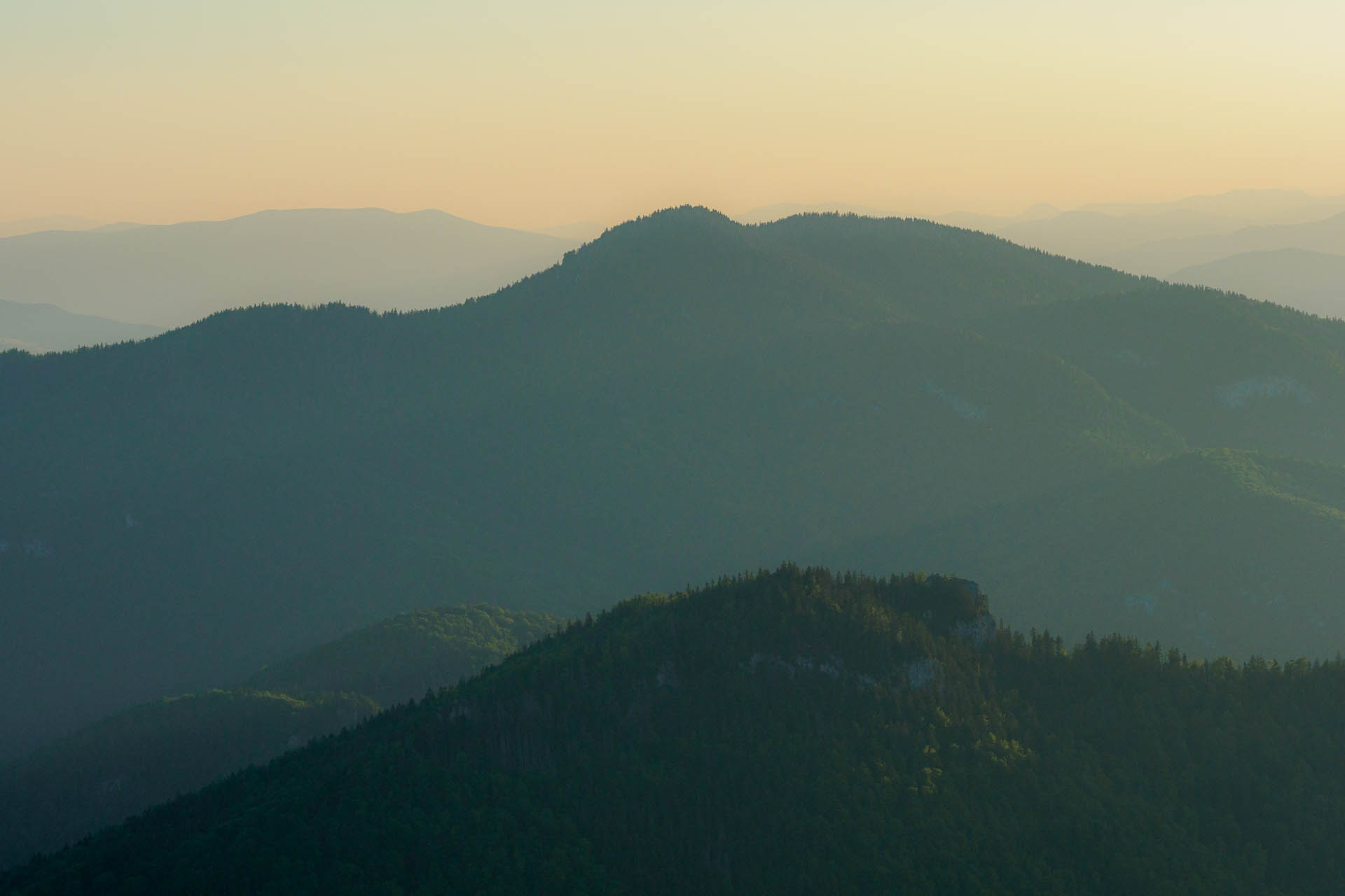 Zo Salaša pod Suchým vrchom cez Ploskú na Borišov (Veľká Fatra)