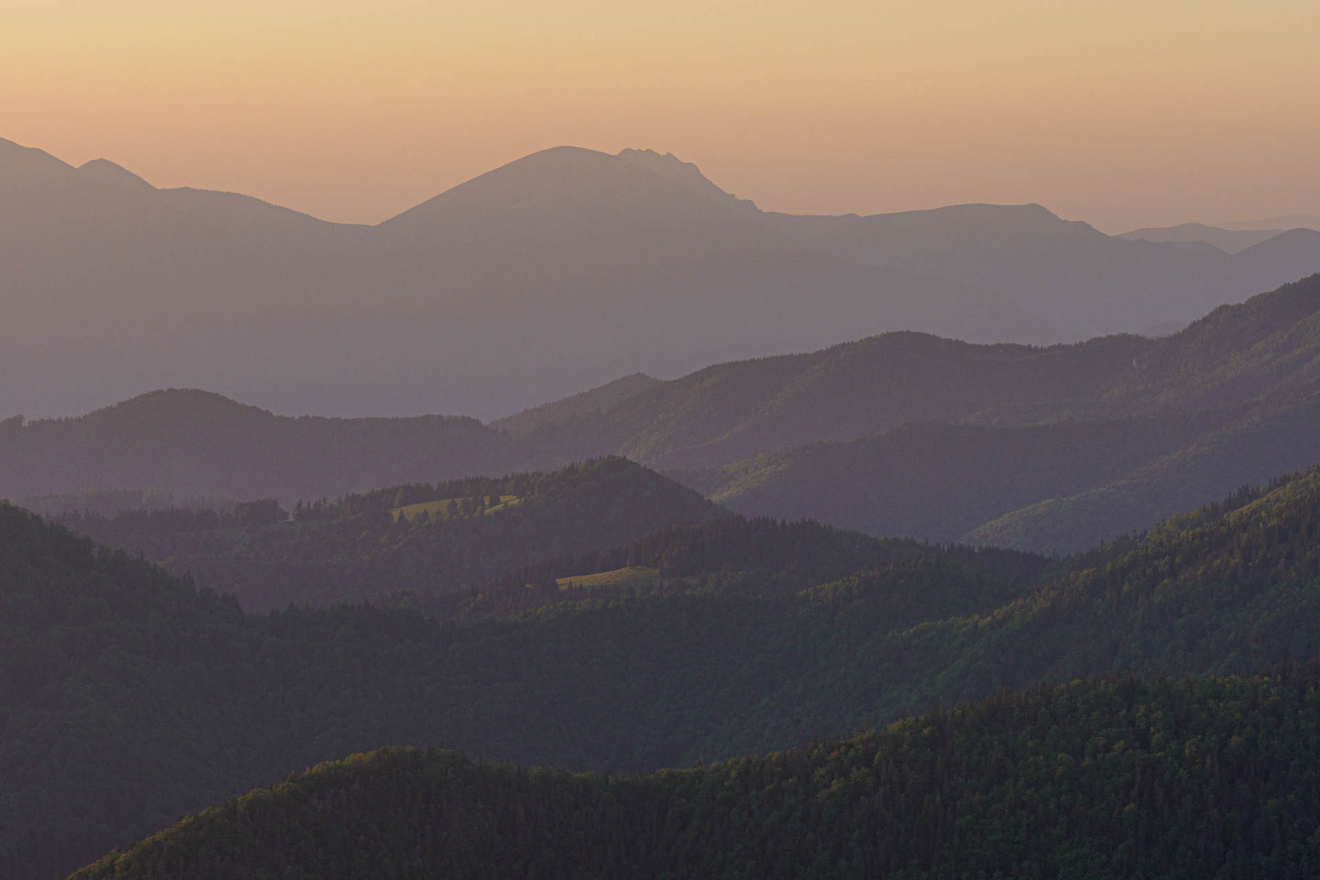 Zo Salaša pod Suchým vrchom cez Ploskú na Borišov (Veľká Fatra)