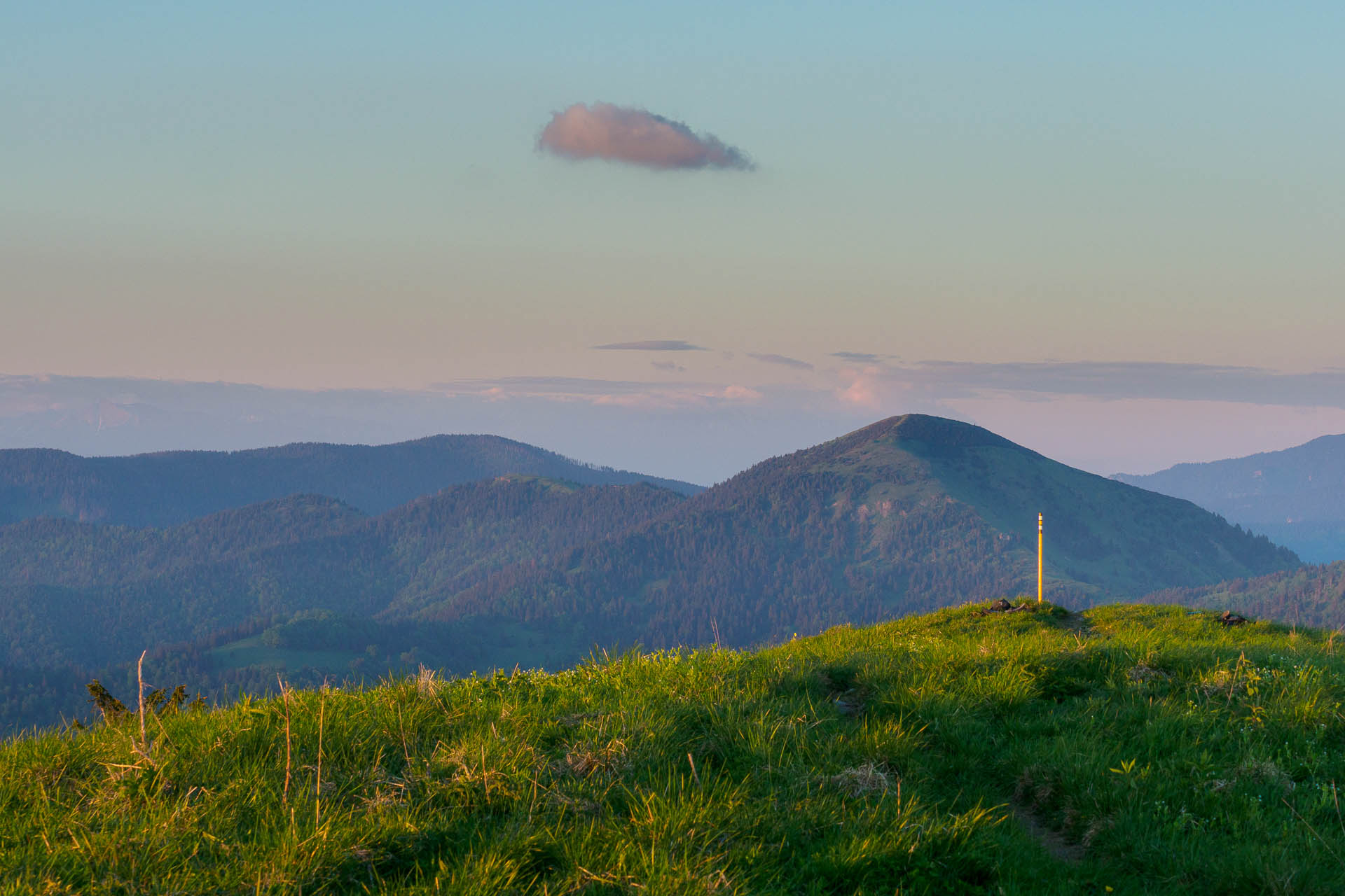 Zo Salaša pod Suchým vrchom cez Ploskú na Borišov (Veľká Fatra)